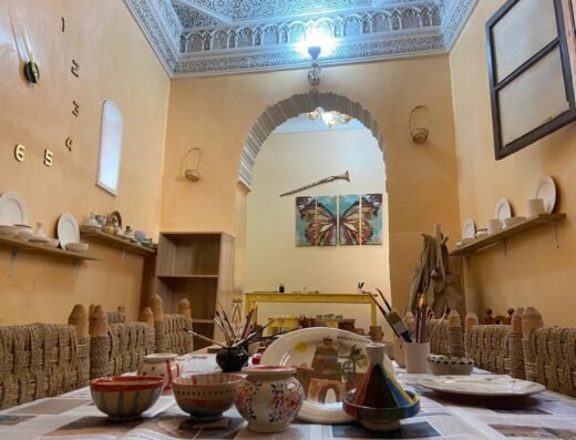 Artbeldi pottery workshop Atelier de poterie