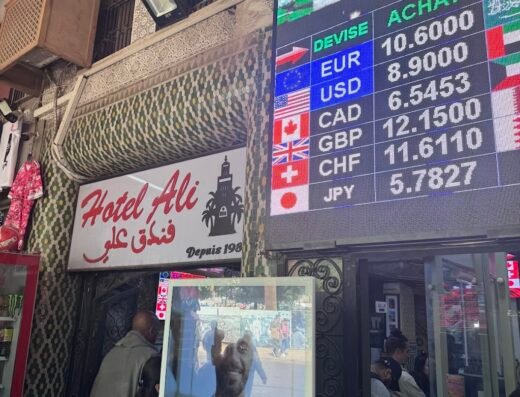 Bureau de change – Chez Ali