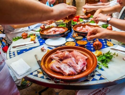 Cooking Class in Marrakech with Fatiha and Samira