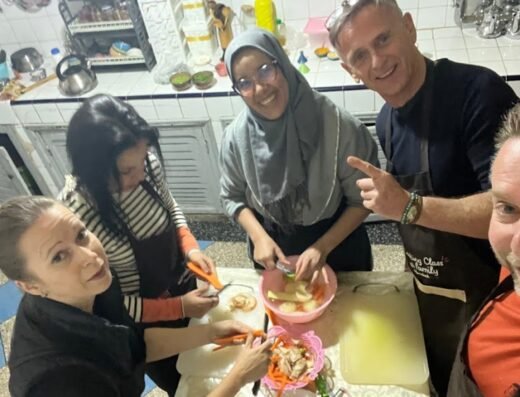 Cooking class with family Marrakech