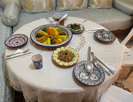 Cooking class with family Marrakech