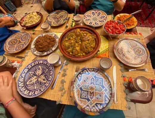 Cooking class with Moroccan family
