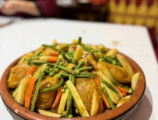 Cooking class with Moroccan family