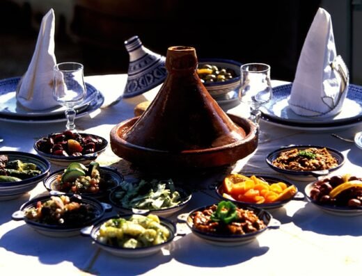 Cooking in Morocco