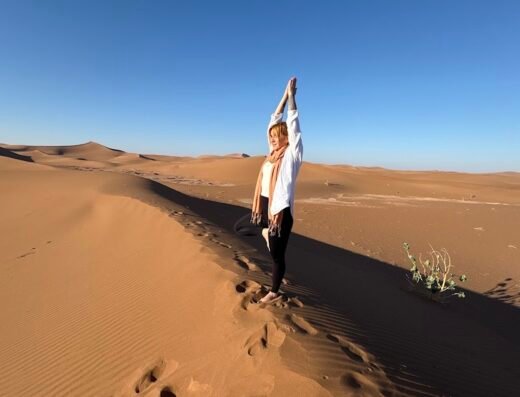 Desert and Yoga