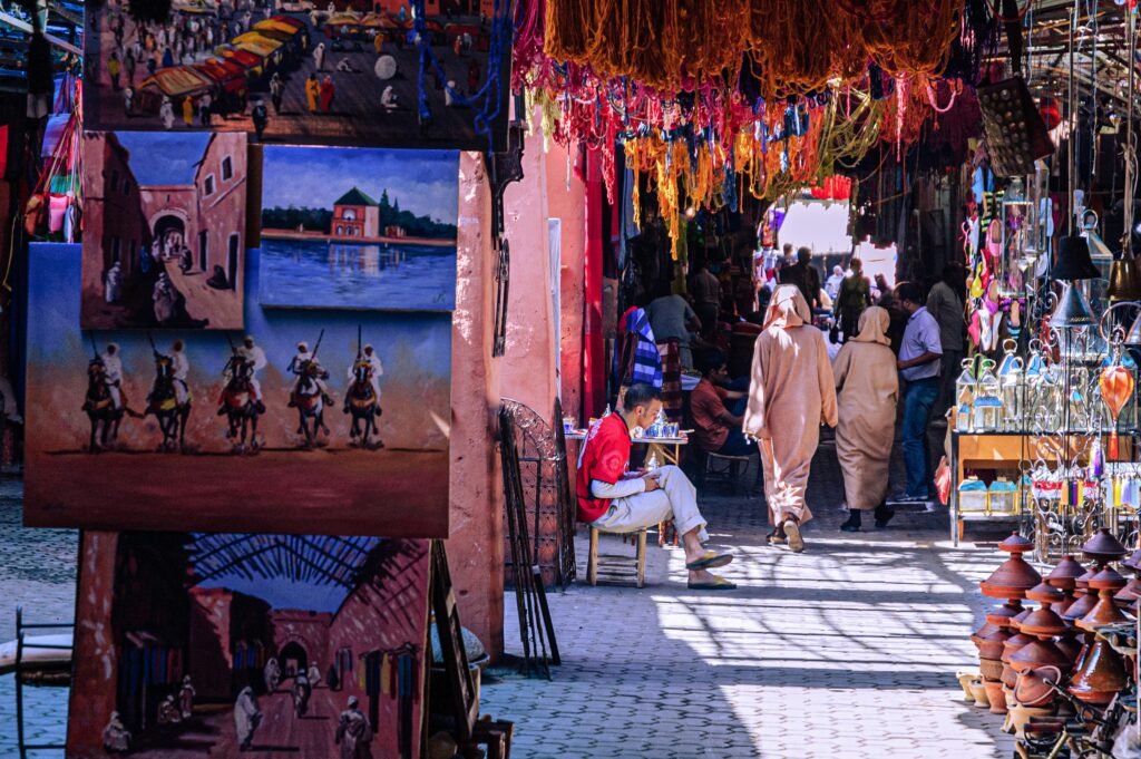 souks de Marrakech