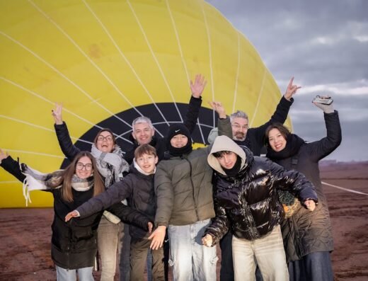 Golden ballooning – Montgolfière marrakech