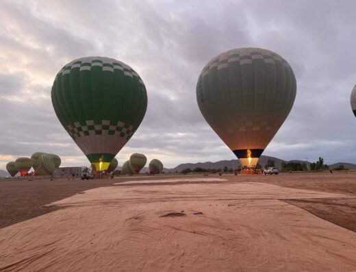 hot air balloon marrakech
