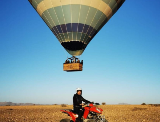 Hot air balloon marrakech