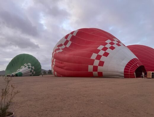 hot air balloon marrakech