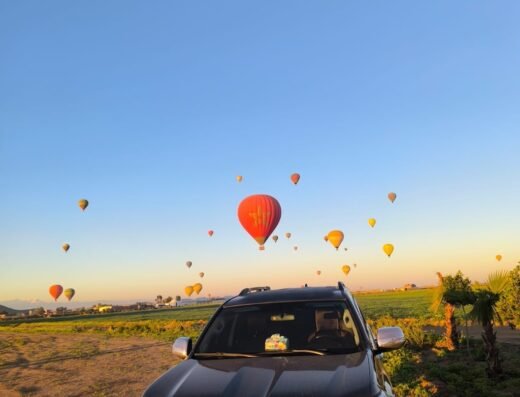 hot air balloon marrakech atlas balloning
