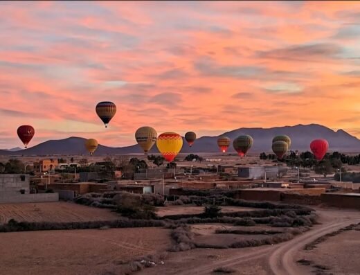 Hot Air Balloon Marrakech Desert & Atlas Views
