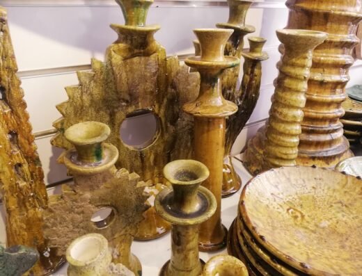 Tamegroute Pottery & Ceramic in Marrakech (instagram) @aloudcrafts