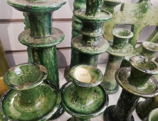 Tamegroute Pottery & Ceramic in Marrakech (instagram) @aloudcrafts