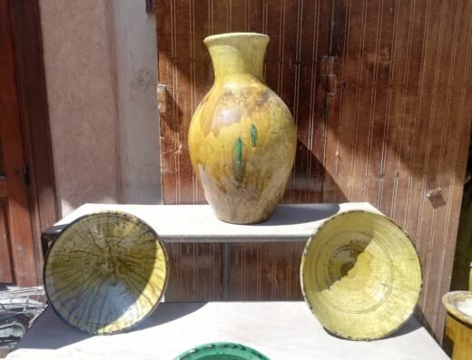 Tamegroute Pottery & Ceramic in Marrakech (instagram) @aloudcrafts